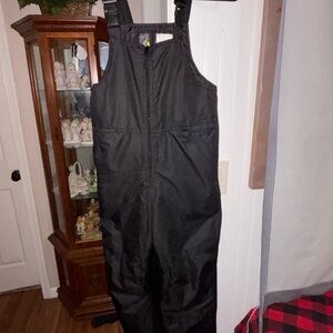 Athletech Kids Black Snow Bib
